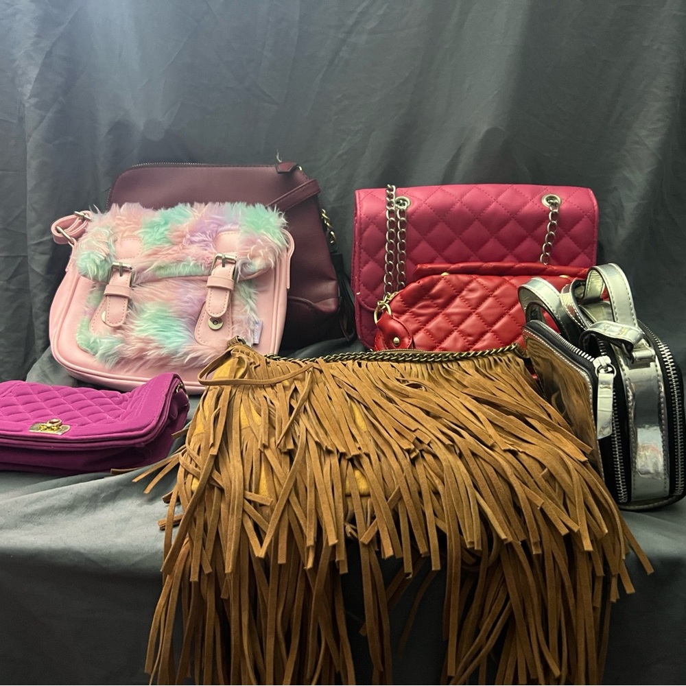 Stylish Tan Fringe Bag
